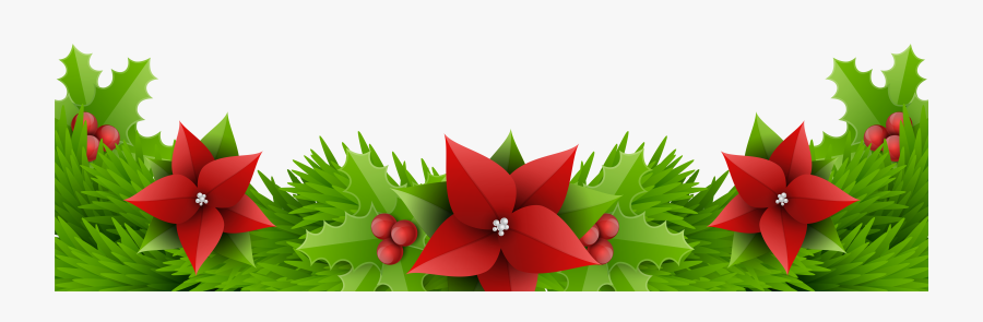 Christmas Border Decoration Transparent Png - Christmas Borders Clipart Transparent, Transparent Clipart