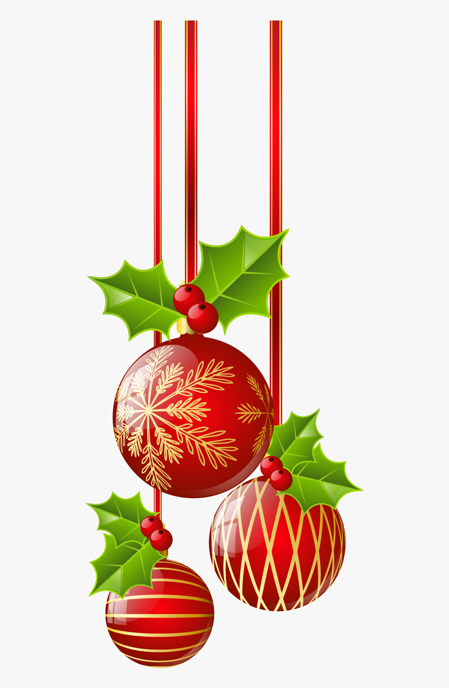 Ornaments ○ Christmas Border, Red Christmas, Red Ornaments, - Free Transparent Christmas Clipart, Transparent Clipart