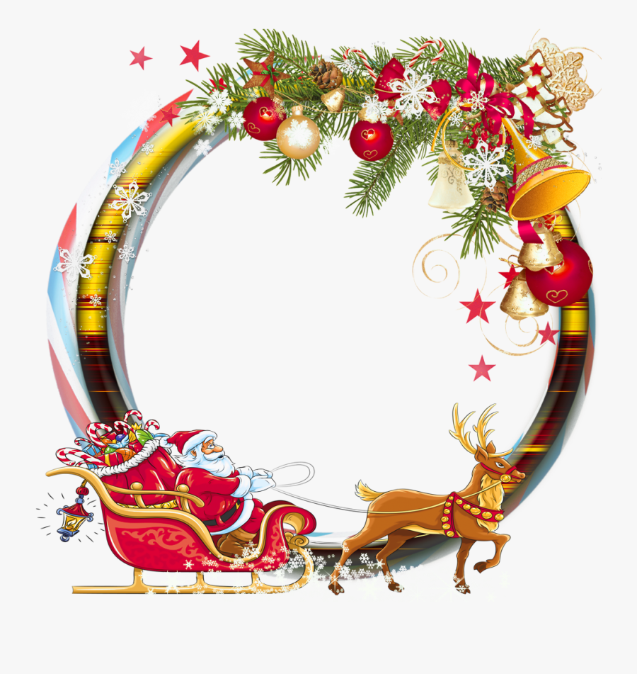 Transparent Christmas Borders Png, Transparent Clipart