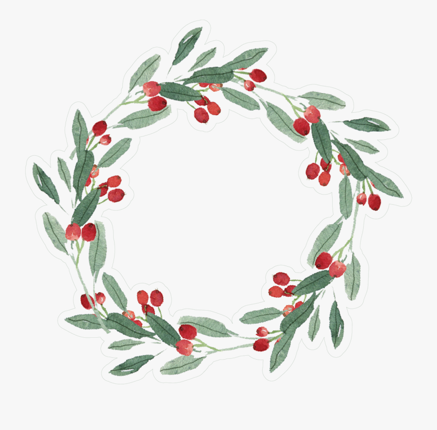 Christmas Wreath, Transparent Clipart