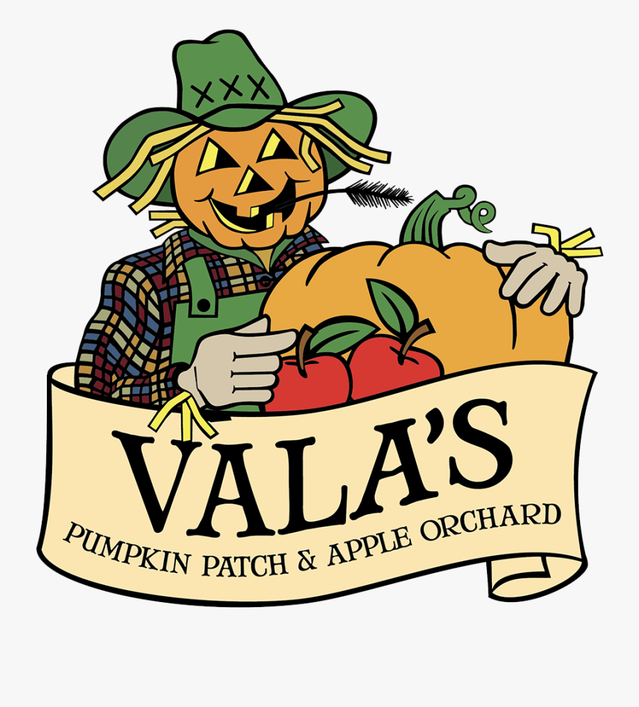 Valas Pumpkin Patch Logo, Transparent Clipart