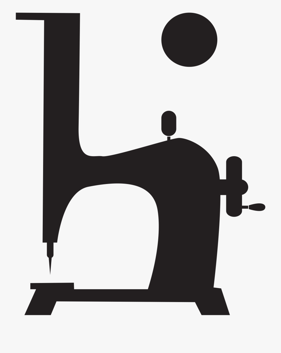Sewing Machine, Transparent Clipart