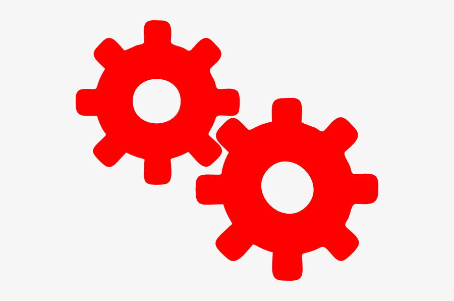 Clip Art At Clker - Orange Gear Icon Png, Transparent Clipart