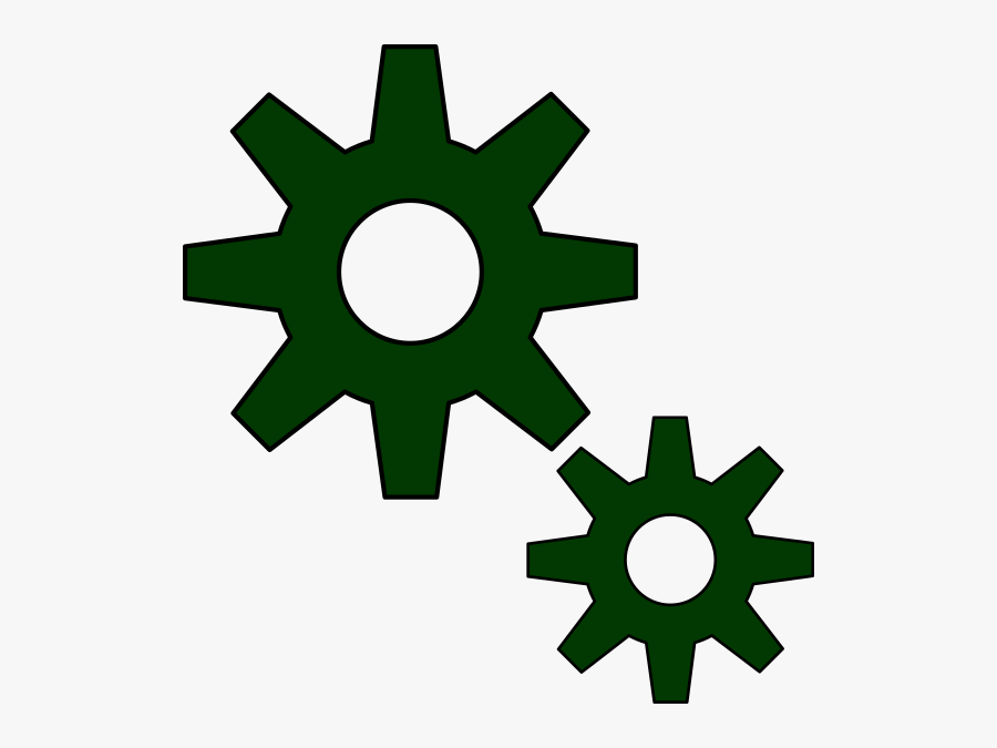 Gear Clip Art At Clker Com Vector - Transparent Gear Icon Png, Transparent Clipart