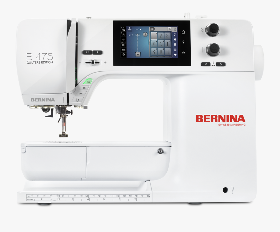 Bernina 475 Quilters Edition, Transparent Clipart