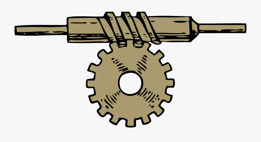 Horizontal And Vertical Gears, Transparent Clipart