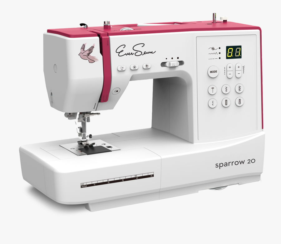 Eversewn Sparrow 20 Sewing And Quilting Machine - Ever Sewn Sparrow 20, Transparent Clipart