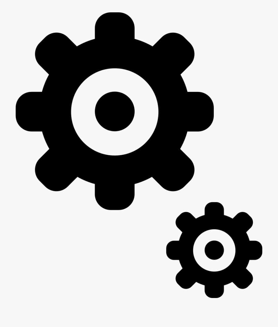 Gear - Setting Button Icon, Transparent Clipart