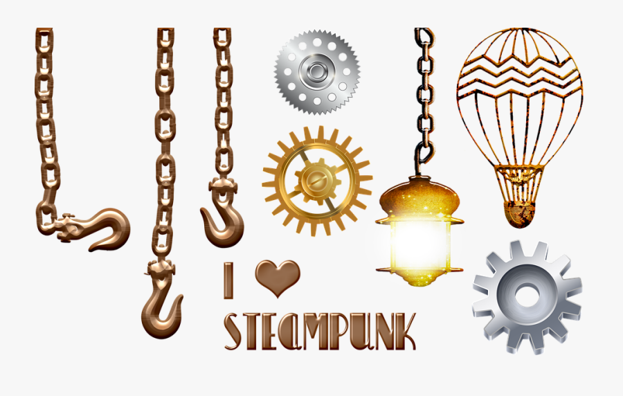 Steampunk Gears Png - Steampunk Png, Transparent Clipart