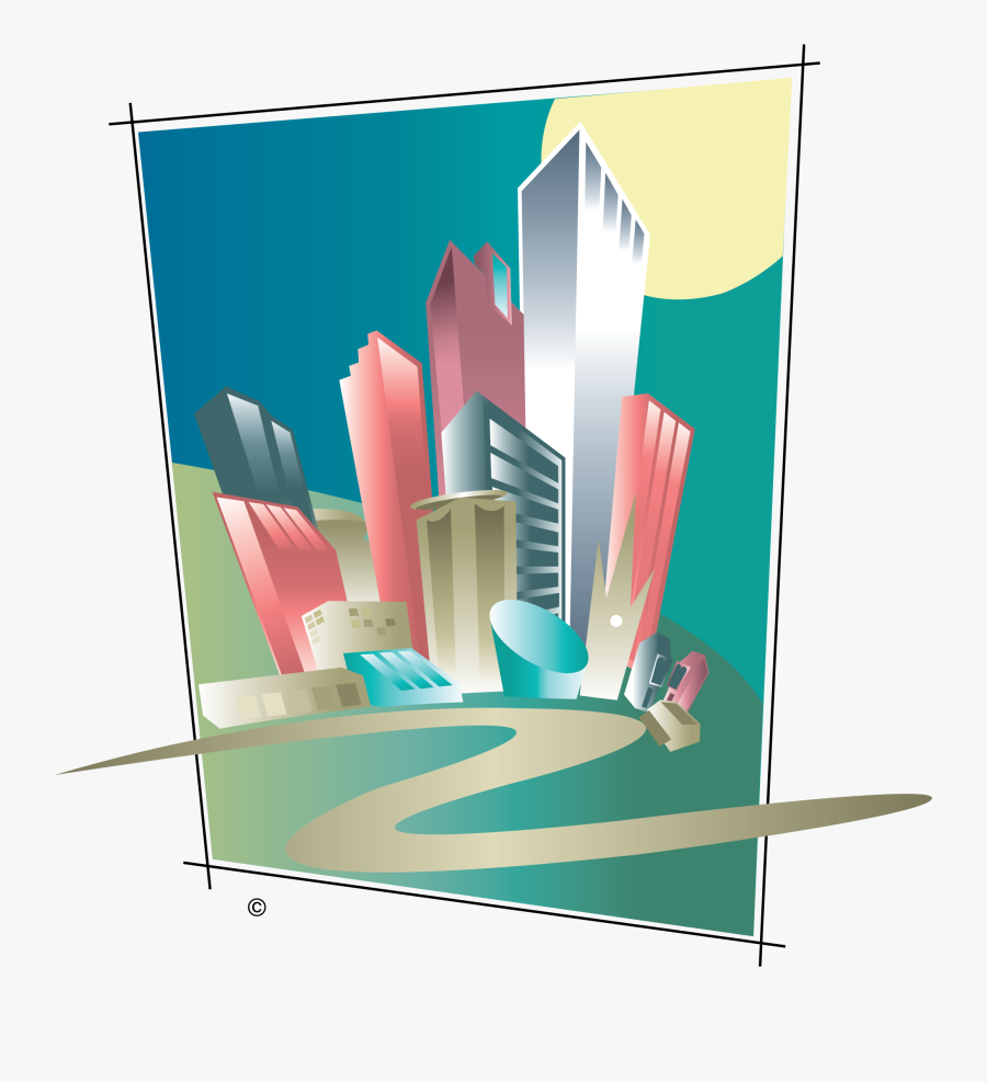 Skyline - Illustration, Transparent Clipart