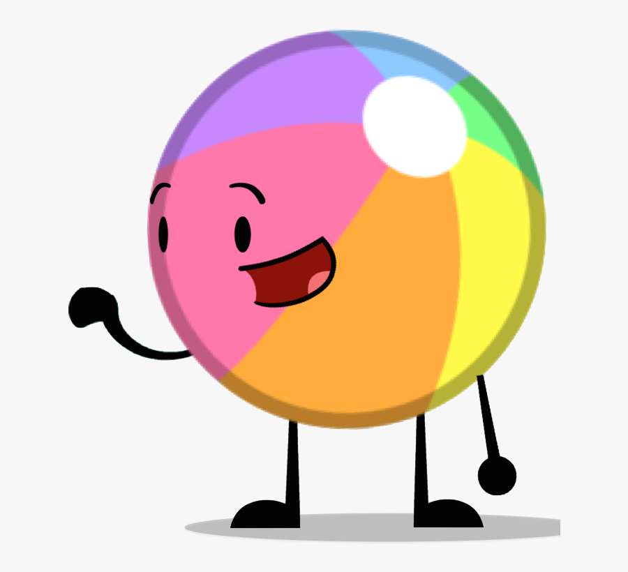 Beach Ball Idle - Through The Woods Beach Ball, Transparent Clipart