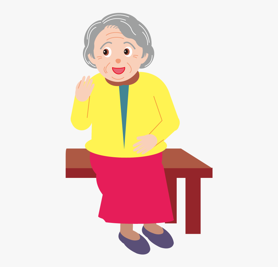 Transparent Grandparents Clipart - Old Age Clip Art, Transparent Clipart