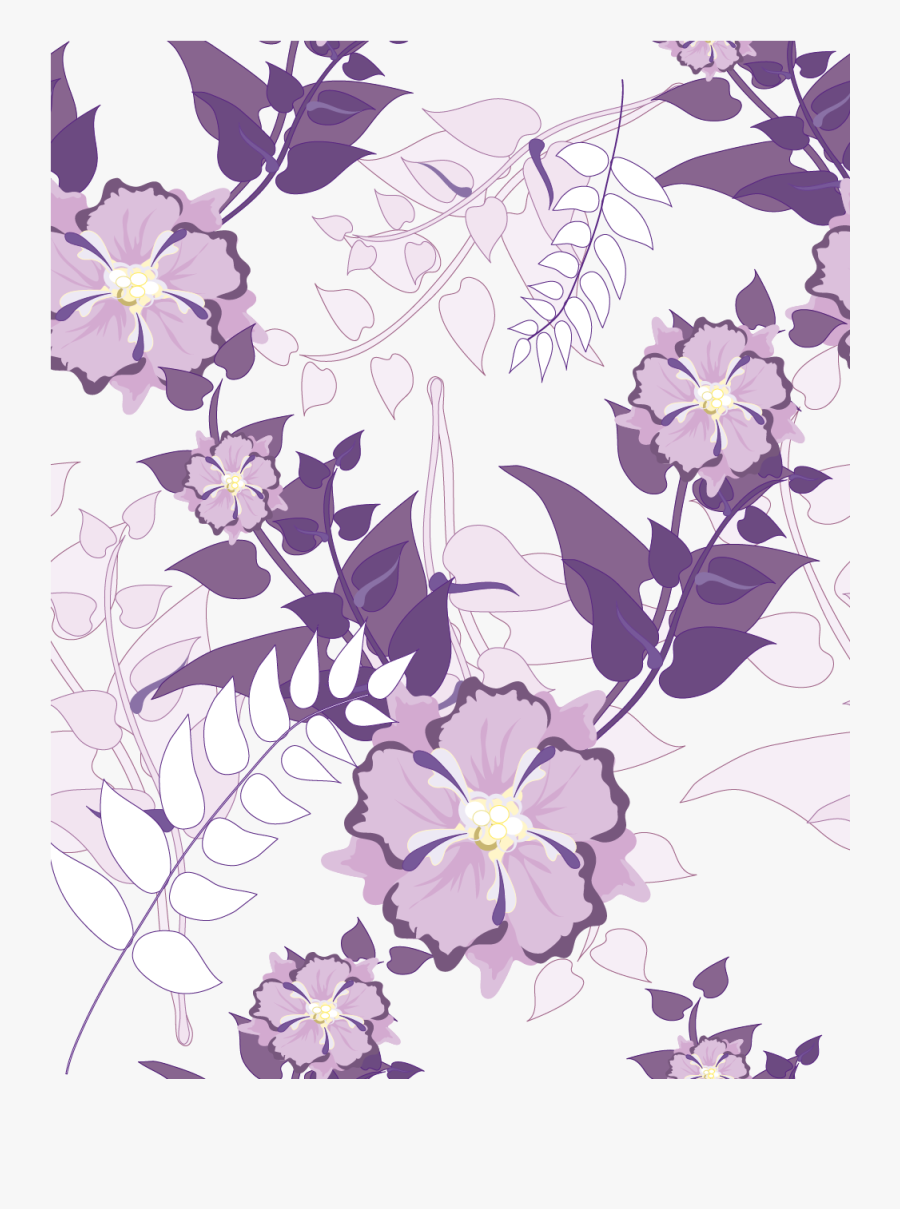 Watercolor Painting Clip Art - Clematis, Transparent Clipart