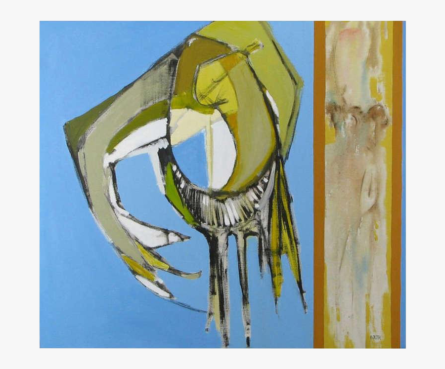 Clip Art Sophisticated Colorful Taupe Abstract - Modern Art, Transparent Clipart