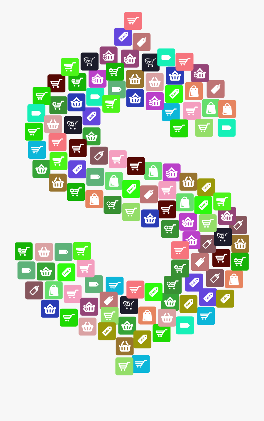 Dollar Sign E-commerce Icons Clip Arts - Commerce Clipart, Transparent Clipart