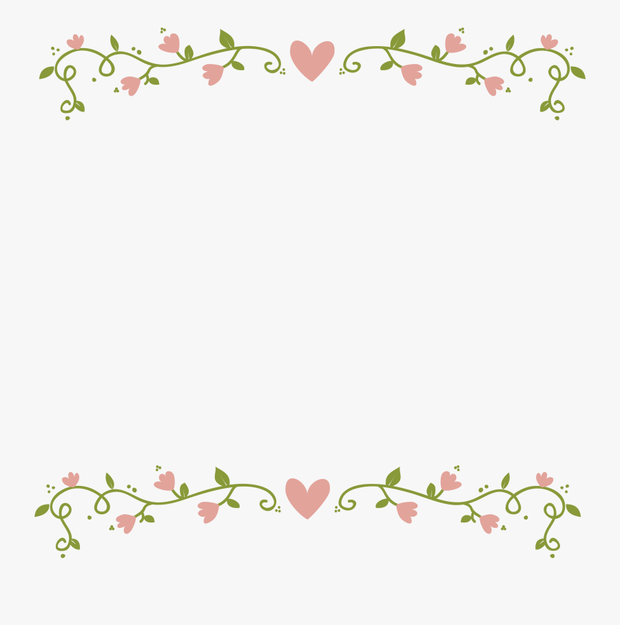 Floral Border Png - Transparent Floral Border Png, Transparent Clipart