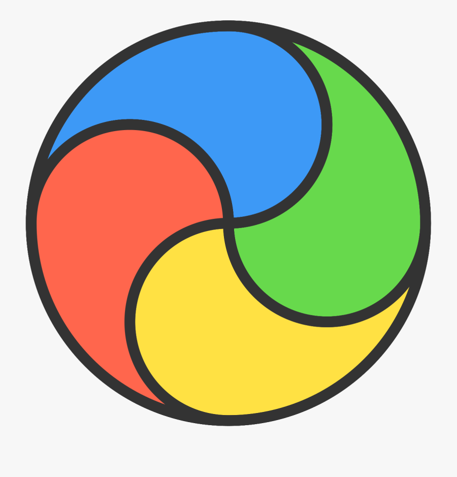 Transparent Beach Ball Clip Art - Circle, Transparent Clipart