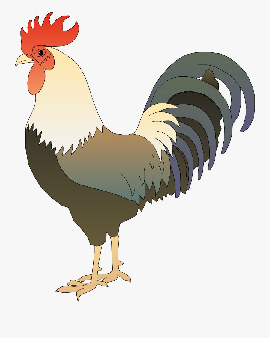 Clipart Rooster, Transparent Clipart