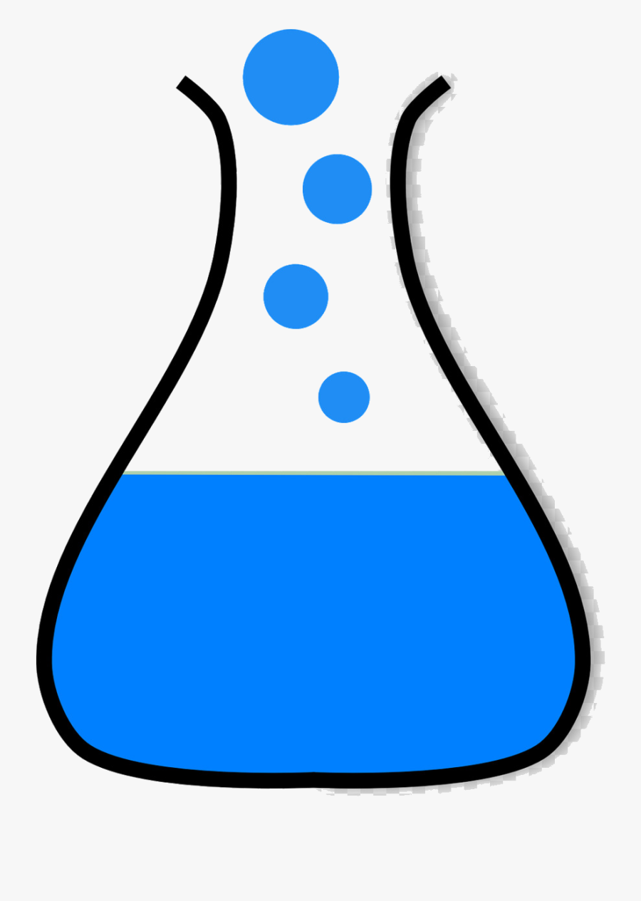 Beaker Chemistry Laboratory Flasks Clip Art Science - Beaker Transparent Clipart, Transparent Clipart