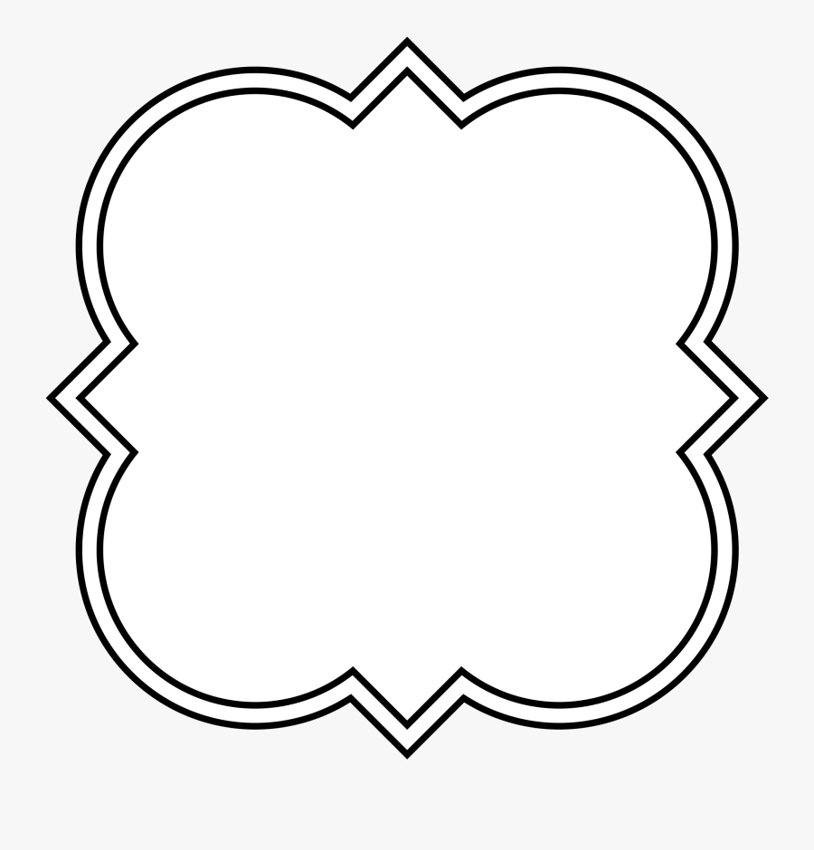 The Fancy Invisible - Quatrefoil Shape, Transparent Clipart