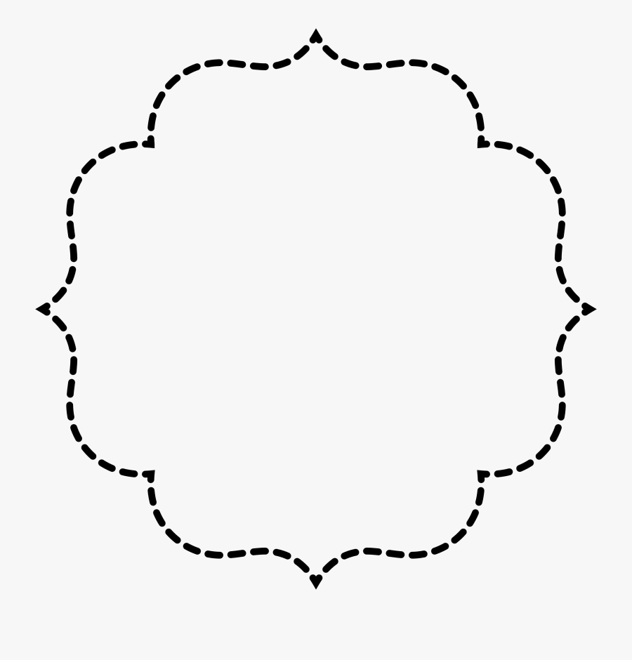 Fancy Shape - Fancy Circle, Transparent Clipart