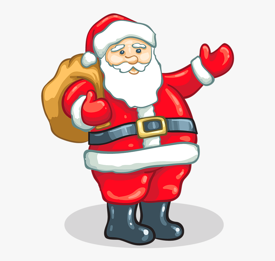 Father Christmas, Transparent Clipart