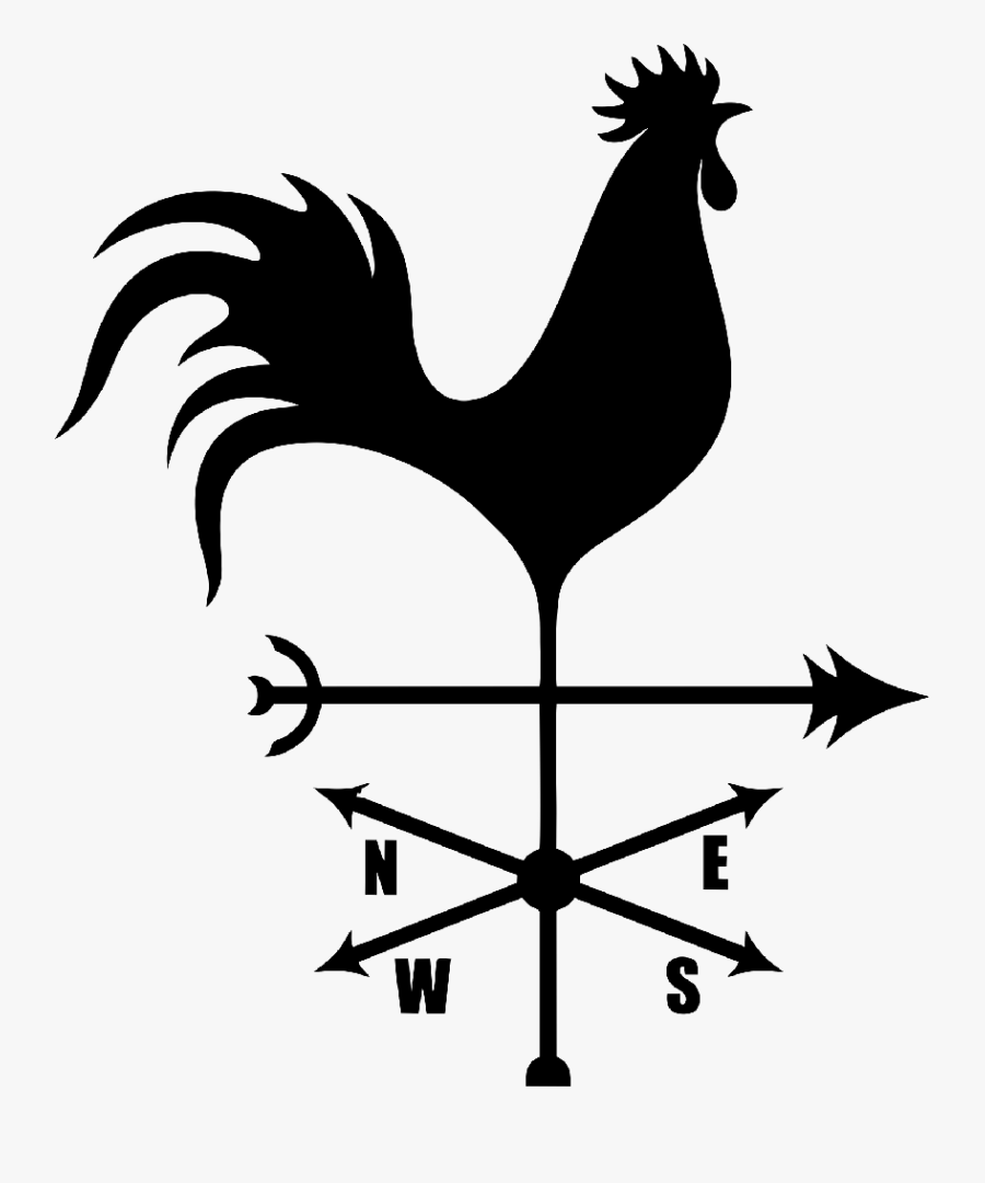 Weather Vane Royalty Free Clip Art Rooster - Weather Vane Vector, Transparent Clipart