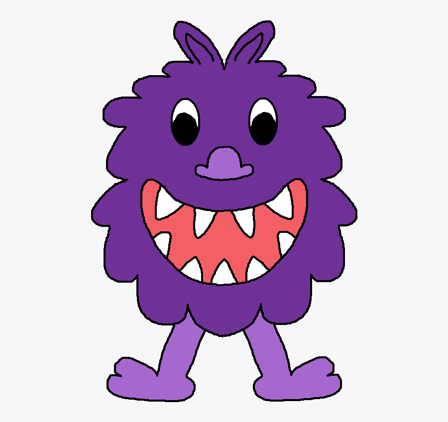 Monster Clip Art Using Shapes Free Clipart Images - Sad Monster Clipart, Transparent Clipart