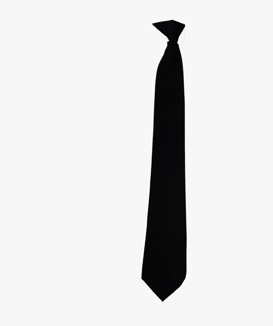 Black Shirts And Ties Clipart - Necktie Black Png, Transparent Clipart