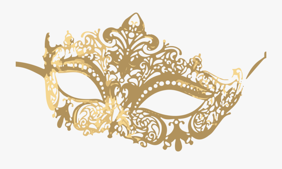 Masquerade Clipart Png - Womens Black Masquerade Mask, Transparent Clipart
