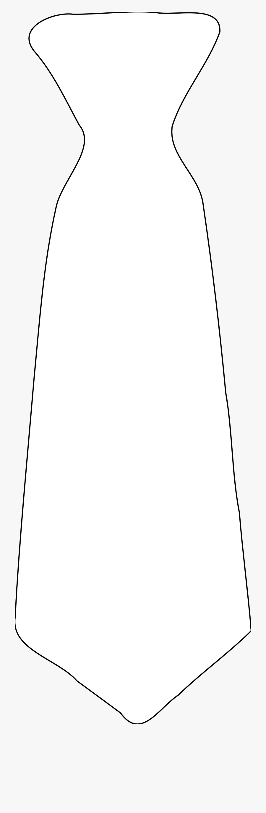 Necktie Clipart - Necktie Clip Art Black And White, Transparent Clipart