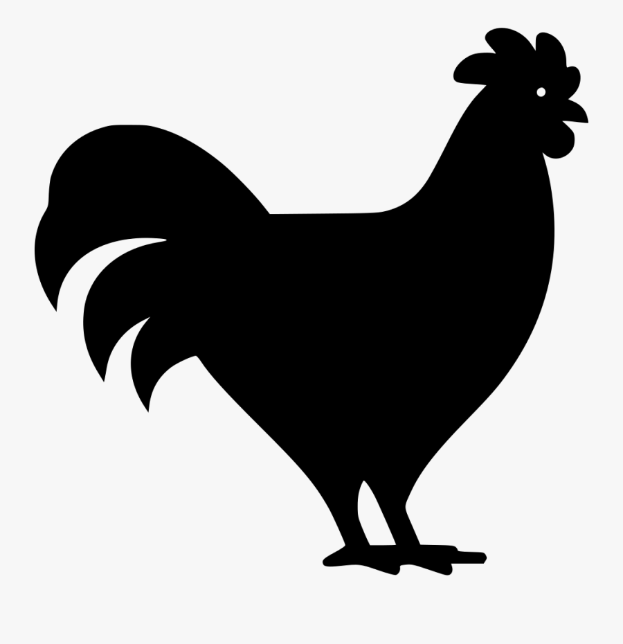 Clip Art Collection Of Free Svg - Roast Chicken Clipart Black And White, Transparent Clipart