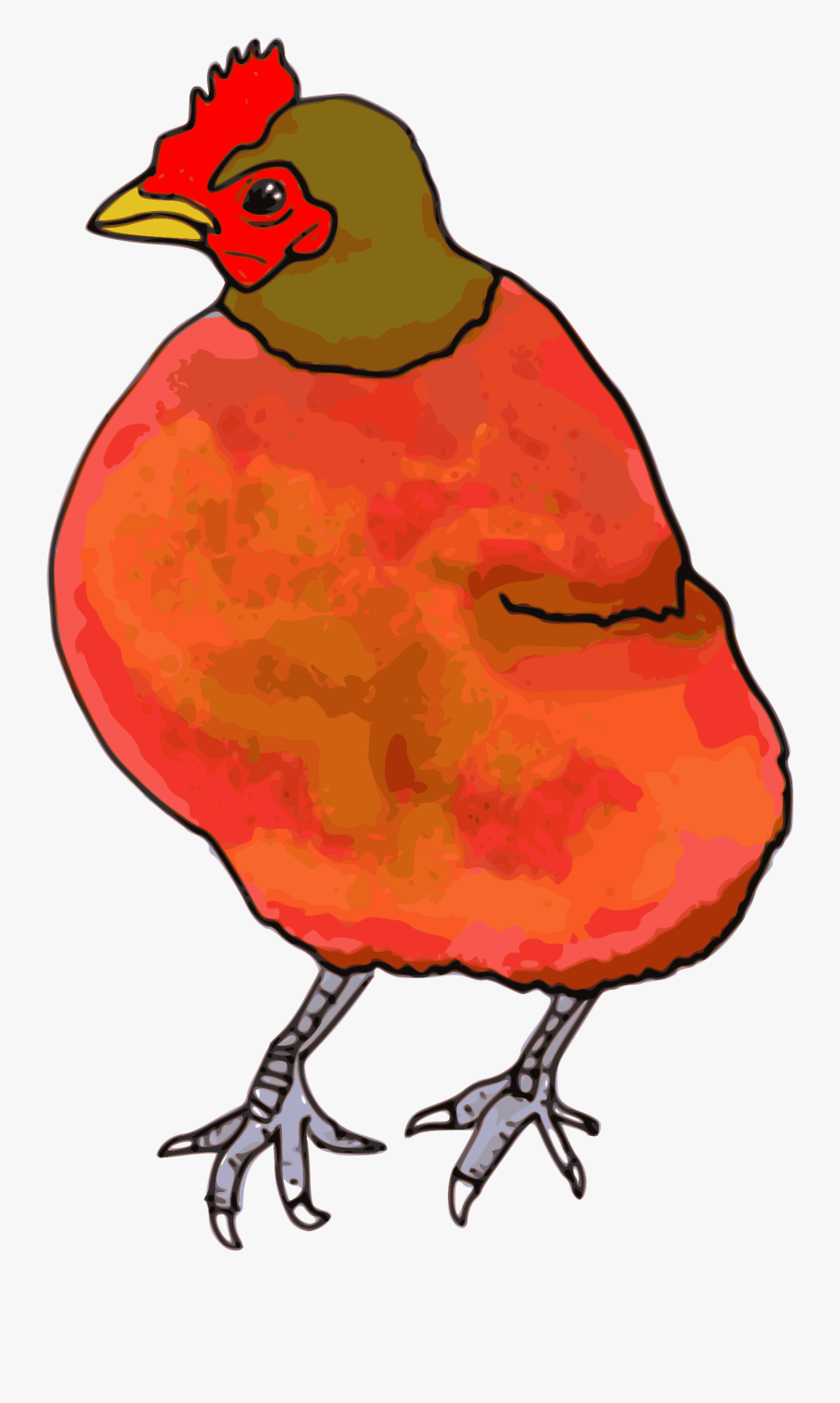 Red Hen - - Chicken, Transparent Clipart