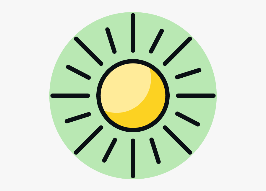 Black And White Sun Png Vector Clipart , Png Download - Kolegio Rayo Di Solo, Transparent Clipart