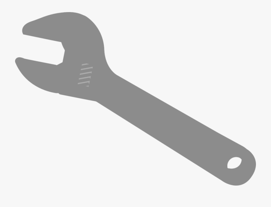 Wrench Clipart Metal - Chave Inglesa Desenho Fundo Transparente, Transparent Clipart