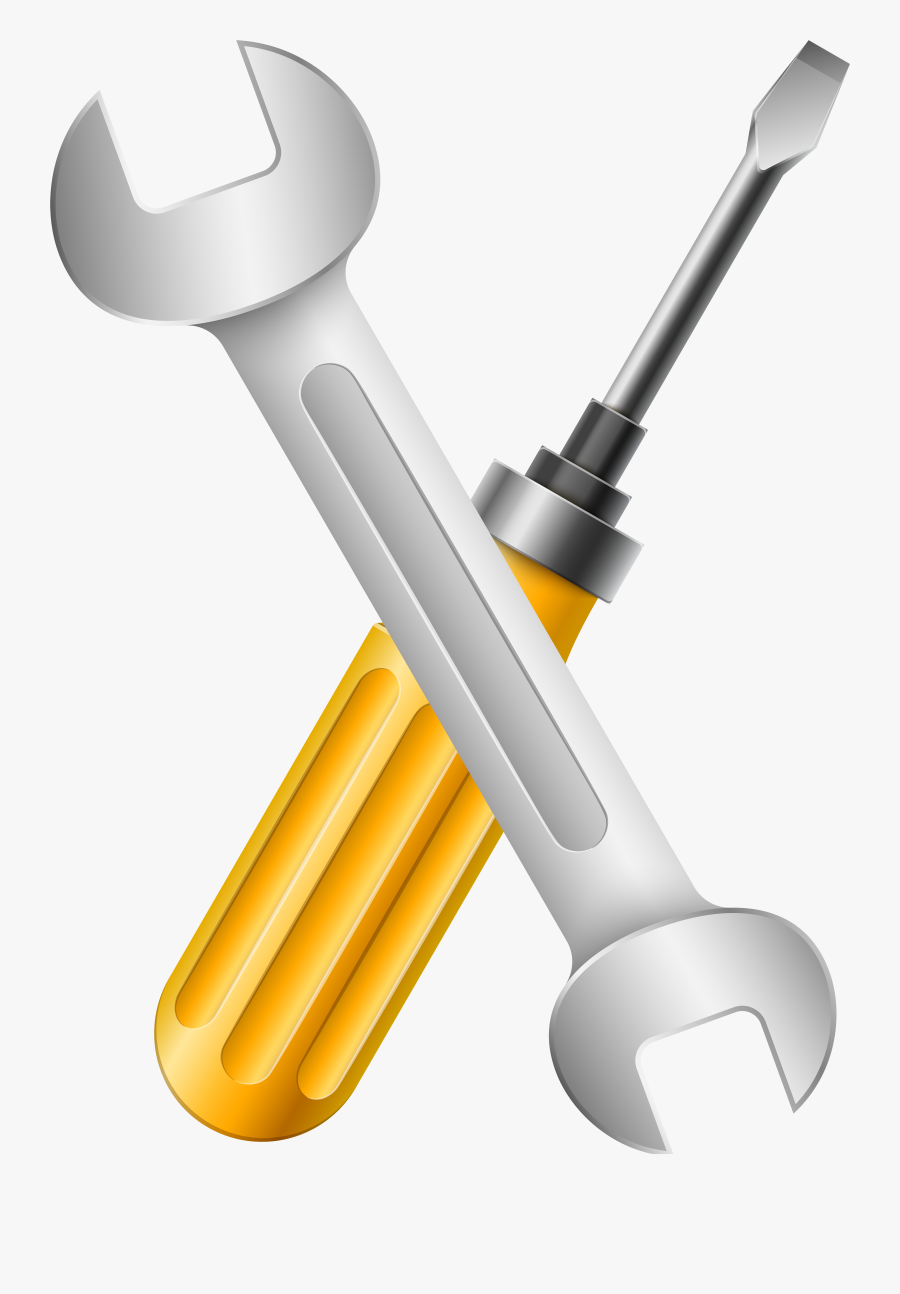 Wrench And Screwdriver Png Clip Art Image - Screwdriver And Wrench Png, Transparent Clipart