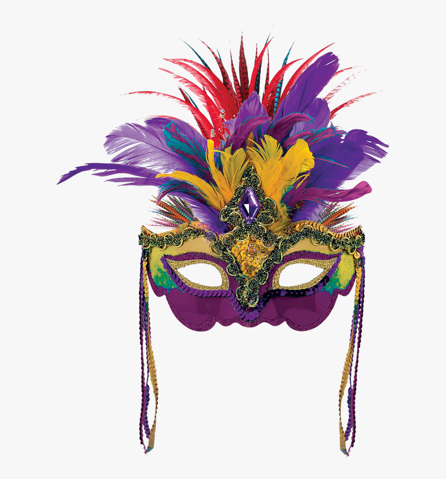 Mask Masque Designer Ball - Mardi Gras Mask, Transparent Clipart