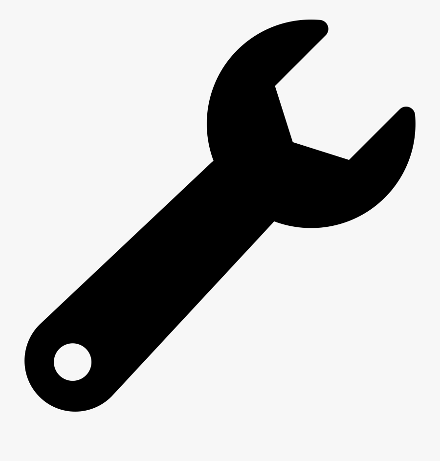 Angle,hand,finger - Spanner Icon, Transparent Clipart
