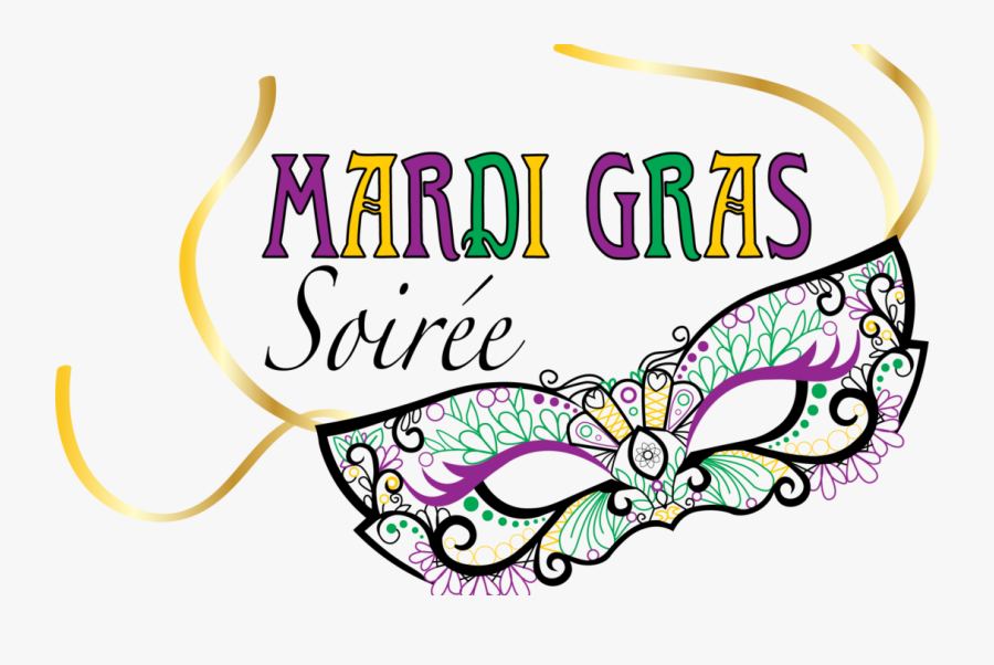 Mardi Gras Soirée, Transparent Clipart