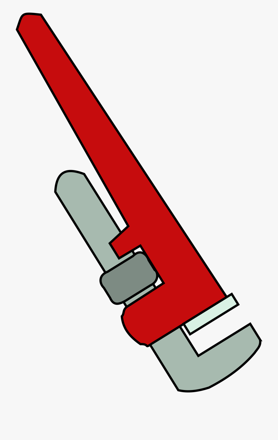 Pipe Wrench Clip Art, Transparent Clipart