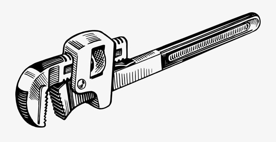 Pipe Wrench - Clip Art Pipe Wrench, Transparent Clipart