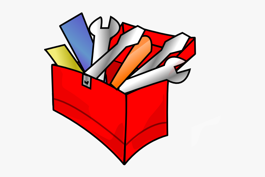 Toolbox Red Tool Full Clip Art At Vector Clip Art - Tool Box Clipart, Transparent Clipart