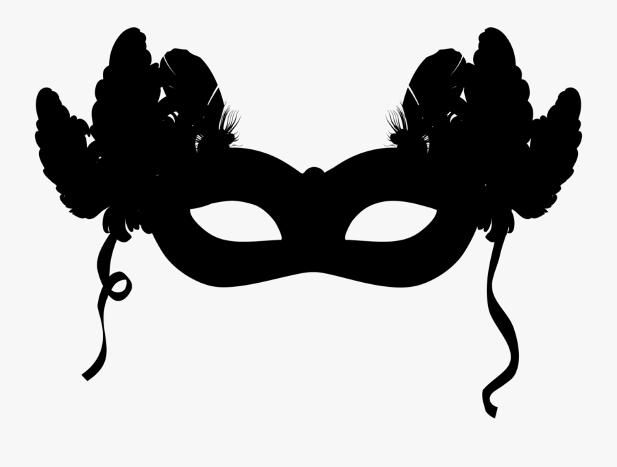 Clip Art Character Mask Silhouette Fiction - Illustration, Transparent Clipart