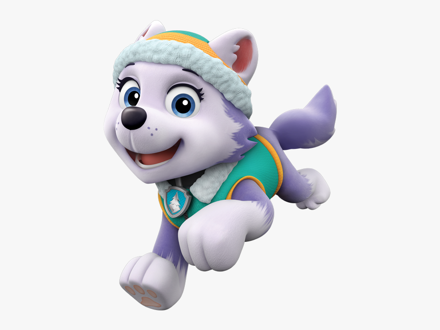 Robo Dog Paw Patrol Clipart - Paw Patrol Everest Png, Transparent Clipart