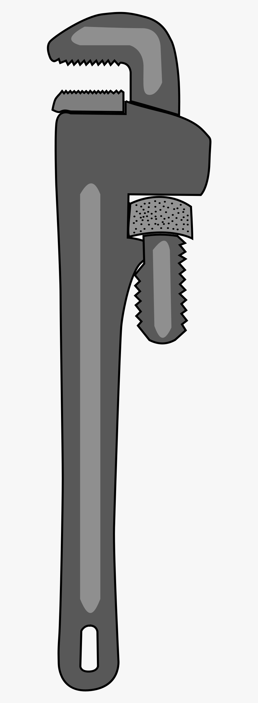 Transparent Wrench - Monkey Wrench Clipart, Transparent Clipart