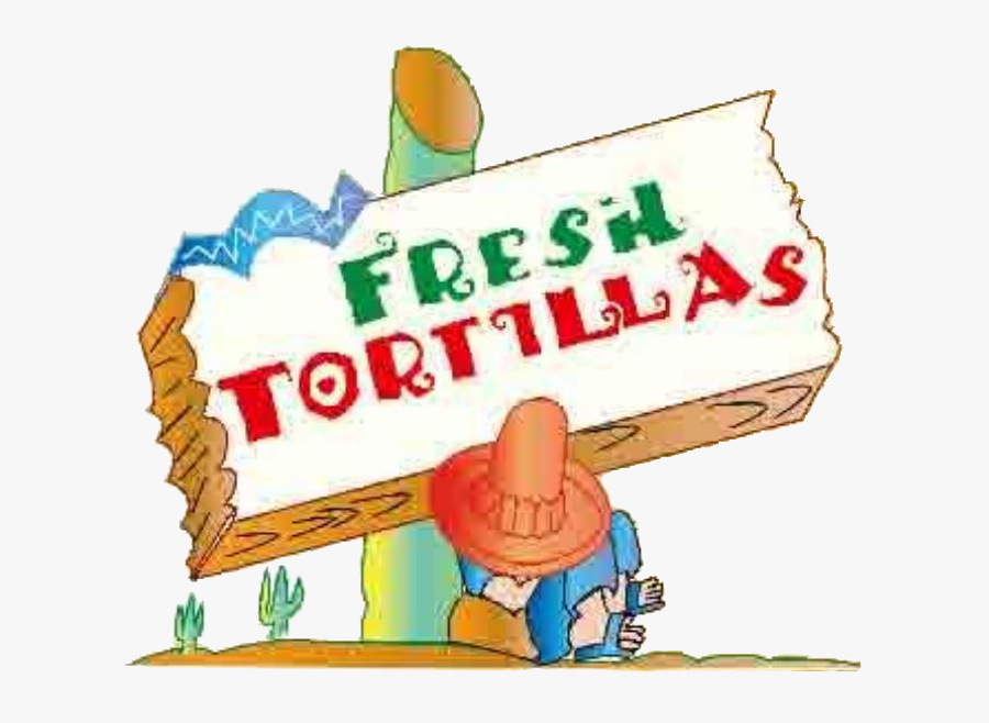 Fresh Tortillas Grill Clipart , Png Download - Cartoon, Transparent Clipart