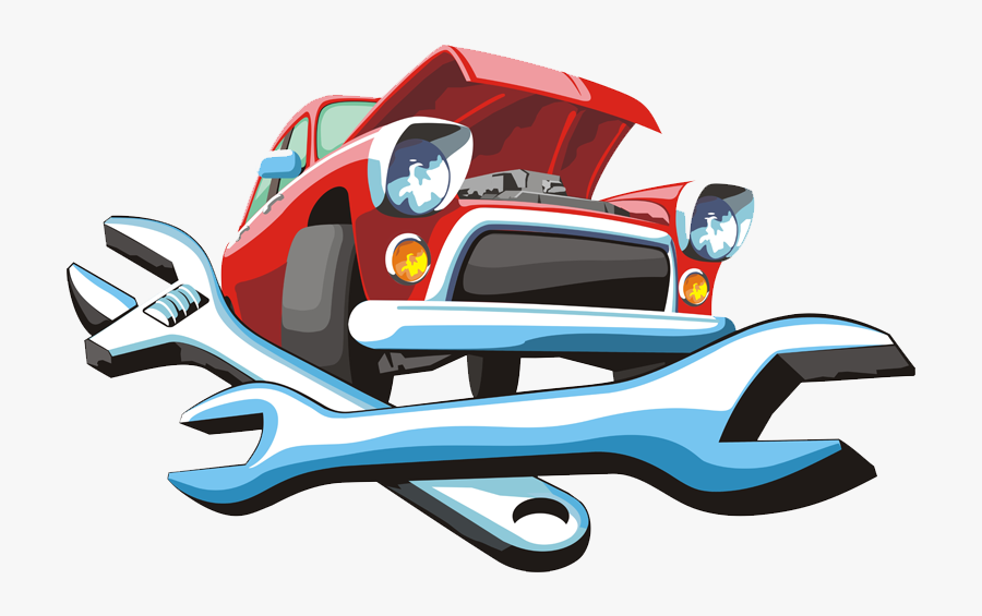 Wrench Clipart Auto Tech - Car Repairs Clip Art, Transparent Clipart