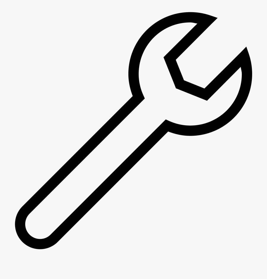 Transparent Screwdriver Clipart - Wrench Icon Png, Transparent Clipart