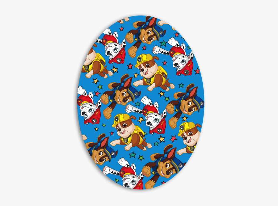 Nickelodeon Paw Patrol Chase Sleeptime Lite Shell Pattern - Circle, Transparent Clipart