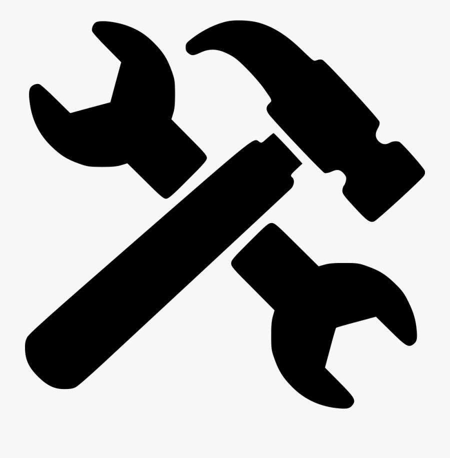 Clip Art Hammer Icon Png - Hammer And Wrench Png, Transparent Clipart
